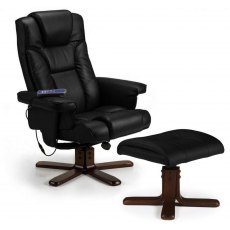 Julian Bowen Malmo Massage Recliner & Stool