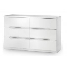 Julian Bowen Manhattan  6 Drawer Wide Chest