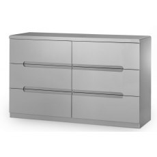 Julian Bowen Manhattan  6 Drawer Wide Chest