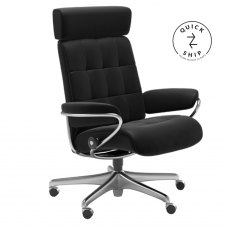 Stressless Promotions London Office Chair With Adjustable Headrest