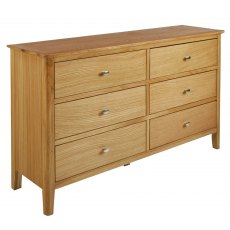 Global Home Bath 3 + 3 Drawer Chest