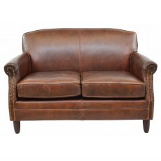 Ancient Mariner Seating Vintage Leather 2 Seater Sofa