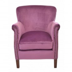 Ancient Mariner Seating Cromarty Armchair Plum Velvet