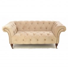 Ancient Mariner Seating Ellie Nougat Velvet 3 Seater Sofa