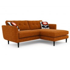 Orla Kiely Linden Large Chaise Sofa By Branded Furniture Company