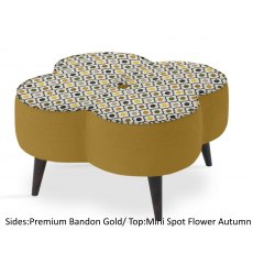 Orla Kiely Daisy Large Footstool