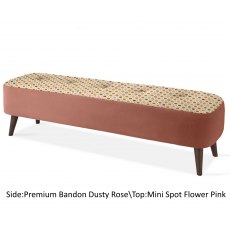 Orla Kiely Large Donegal Footstool