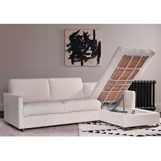 Sits Felix 3 Seater Chaise Sofa Bed