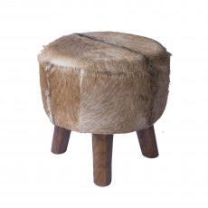 Bluebone Kampala Small Round Pouffe