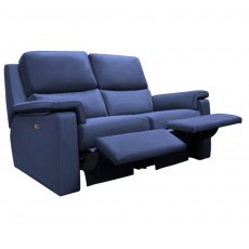 G Plan Harper Small Double Recliner Sofa With Headrest & Lumbar