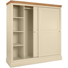 Devonshire Lundy Painted Double Wardrobe Sliding Doors