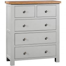 Devonshire Dorset Painted 2 Over 4 Drawer Chest