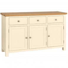 Devonshire Dorset Painted  3 Door Sideboard