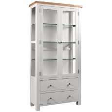 Devonshire Dorset Painted Display Cabinet