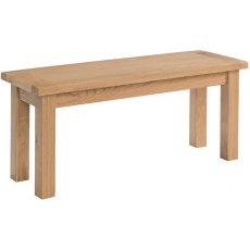 Devonshire Dorset Light Oak Small Dining Bench