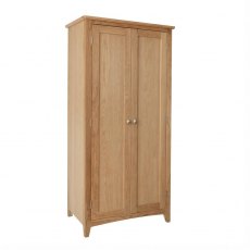 Hafren Collection KGAO Bedroom 2 Door Full Hanging Wardrobe