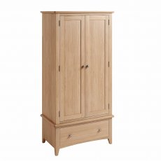 Hafren Collection KGAO Bedroom Gents Wardrobe