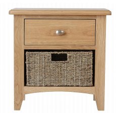 Hafren Collection KGAO Dining 1 Drawer 1 Basket Cabinet