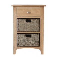 Hafren Collection KGAO Dining 1 Drawer 2 Basket Cabinet