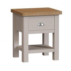 Hafren Collection KRA 1 Drawer Lamp Table