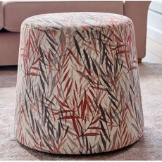 Collins & Hayes Tall Round Footstool