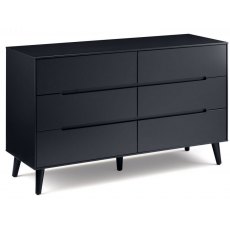 Julian Bowen Alicia 6 Drawer Wide Chest