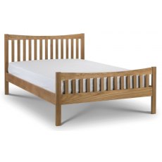 Julian Bowen Bergamo Oak Bedframe