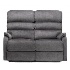 Annaghmore Savoy Grey Fabric 2 Seater Electric Recliner