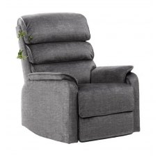 Annaghmore Savoy Grey Fabric Armchair Recliner