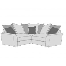 Buoyant Upholstery Atlantis Pillow Back Small Corner Sofa