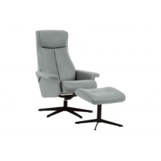 G Plan Lukas Manual Recliner Chair & Stool