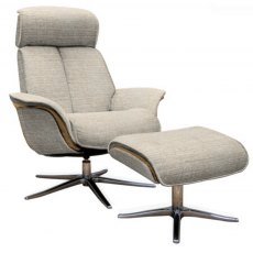 G Plan Lund Upholstered Chair & Stool