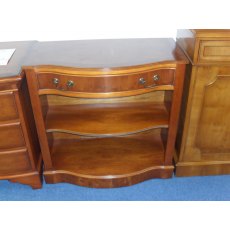 Fauld 1 Drawer Serpentine Bookcase