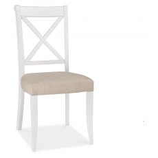 Bentley Designs Hampstead Two Tone Cross Back Dining Chair