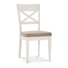 Bentley Designs Montreux Cross Back Dining Chair Fabric