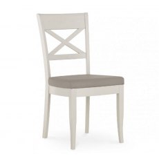 Bentley Designs Montreux Cross Back Dining Chair Leather