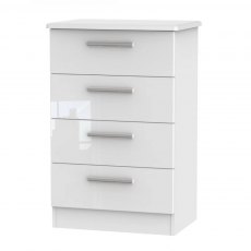 Welcome Furniture Knightsbridge 4 Drawer Midi Chest