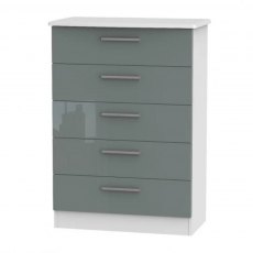 Welcome Furniture Knightsbridge 5 Drawer Chest