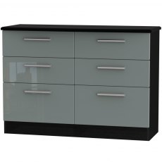 Welcome Furniture Knightsbridge 6 Drawer Midi Chest