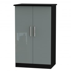 Welcome Furniture Knightsbridge 2 Door Midi Wardrobe