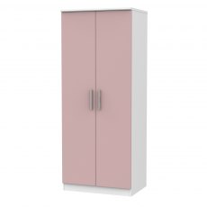 Welcome Furniture Knightsbridge 2 Door Plain Wardrobe