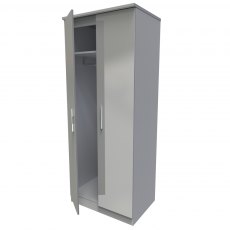 Welcome Furniture Knightsbridge 2 Door Plain Wardrobe