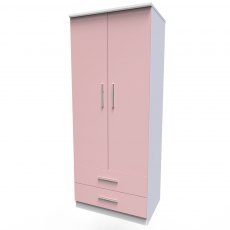 Welcome Furniture Knightsbridge 2 Drawer Wardrobe