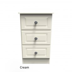 Welcome Furniture Crystal Pembroke 3 Drawer Locker