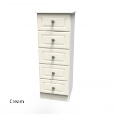 Welcome Furniture Crystal Pembroke 5 Drawer Locker