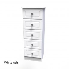 Welcome Furniture Crystal Pembroke 5 Drawer Locker