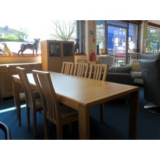 Ercol Bosco Extending Dining Table & Six Chairs