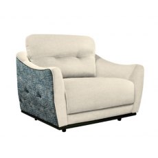 G Plan Vintage Albion Armchair Fabric B With Accent Fabric C