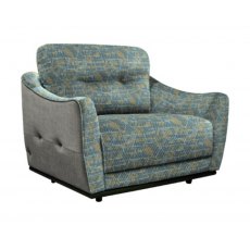 G Plan Vintage Albion Armchair Fabric C With Accent Fabric B