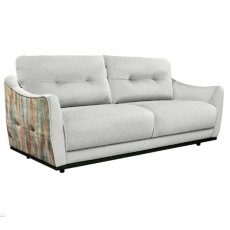 Jay Blades X - G Plan Albion Large Sofa In Fabric B With Accent Fabric C